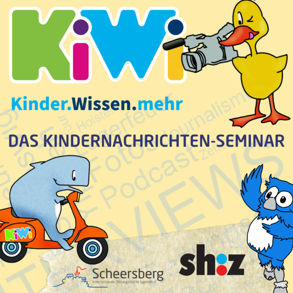 Flyer zum Kindernachrichtenseminar.